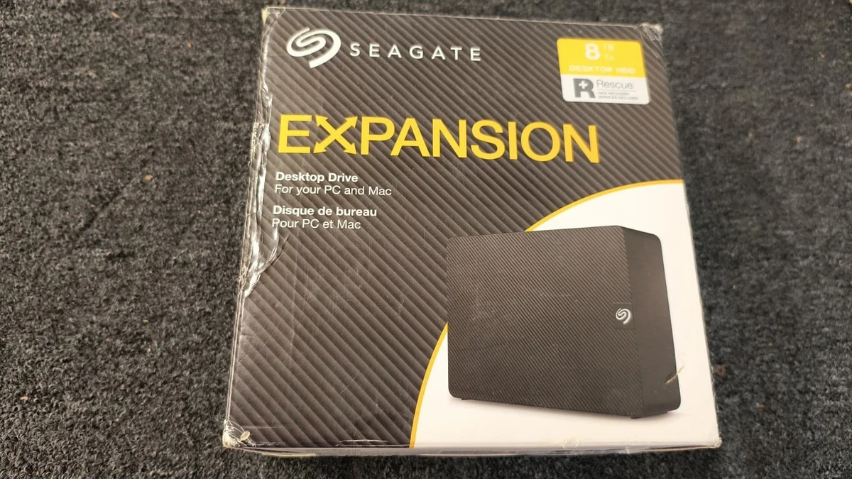 Seagate 8 TB Desktop External Hard Disk Drives for sale | eBay