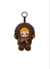 POP MART x Skullpanda You Found Me Plush Doll Pendant Figure - Sneaky Chestnut