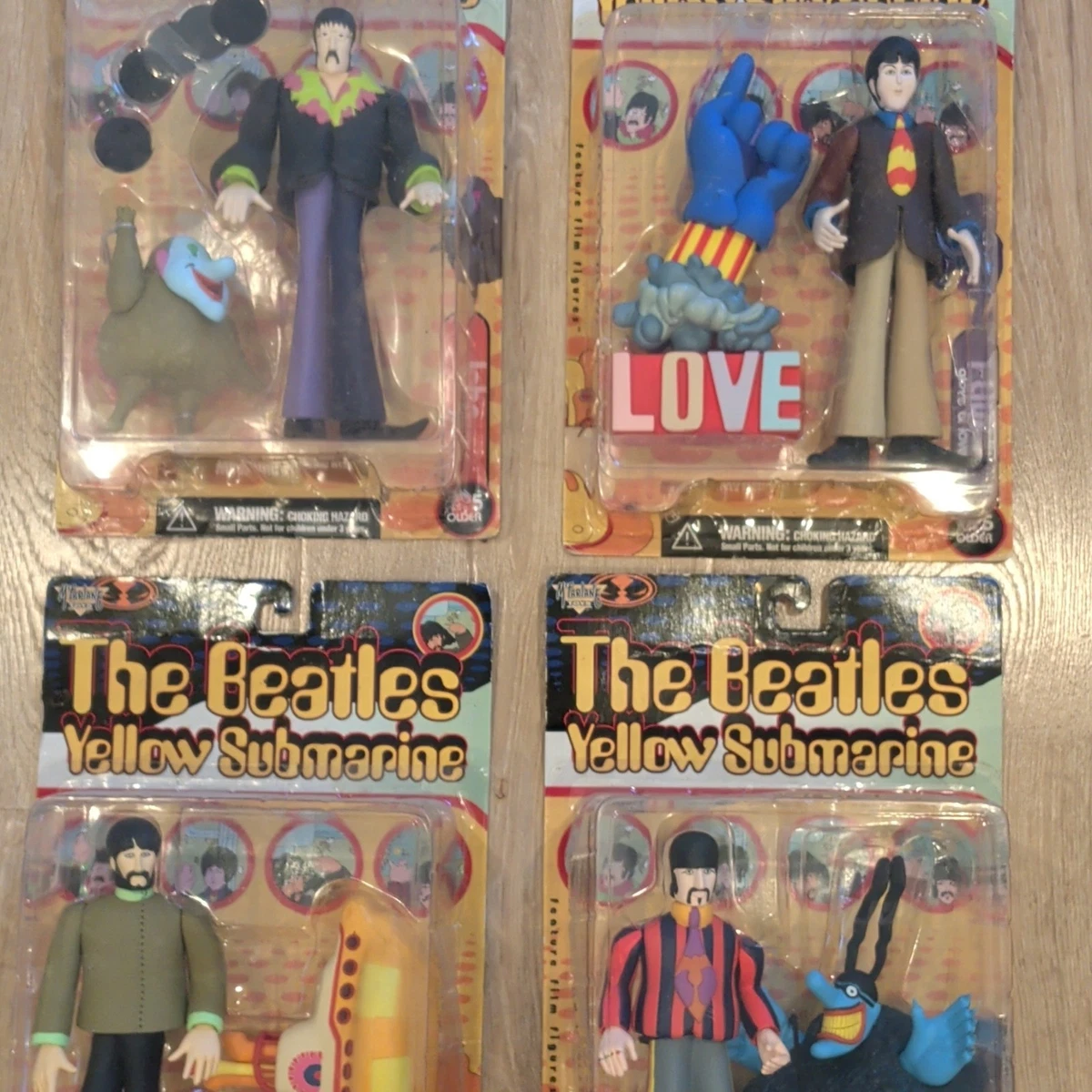 McFarlane Toys The Beatles Music 1999 Year Manufactured Action