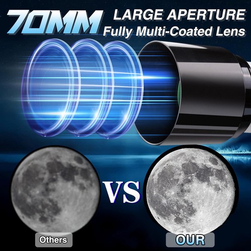 Professional Astronomical Telescope Night Vision Space Star Moon HD Viewing 2025 - Picture 5 of 12