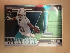 2024 Donruss Elite Spellbound Green Tyreek Hill #3 Miami Dolphins