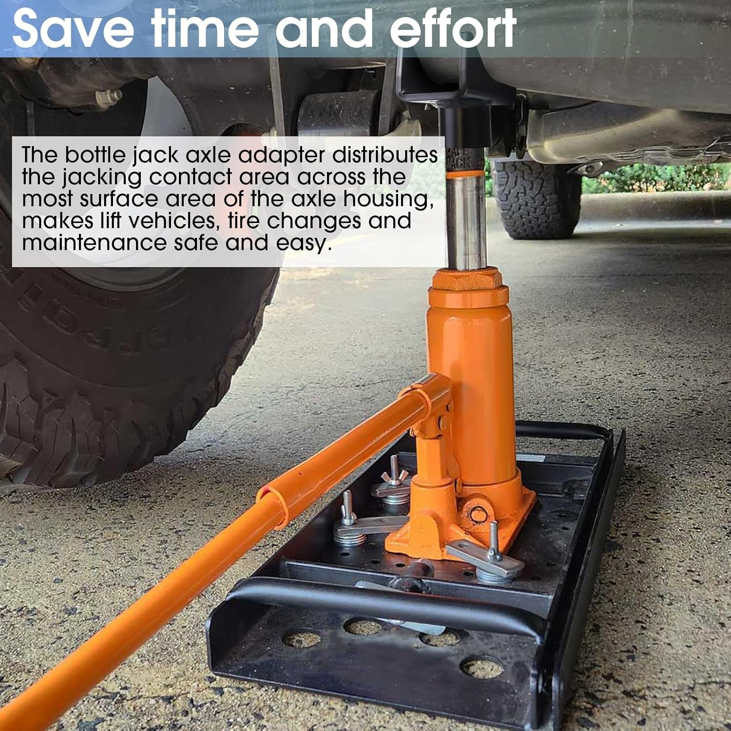 Lifting Saddle for 2" 3" 4" Round & 2" Square Tube, Adapter Axle Saddle for With