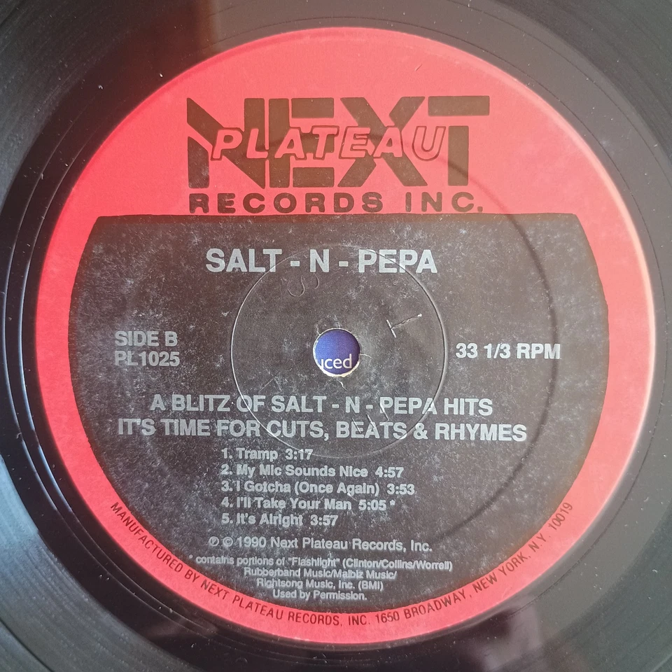 A Blitz Of Salt-N-Pepa Hits: The Hits Remixed LP US-1990 1st PRESS VG+/+G+ - Bild 4 von 4