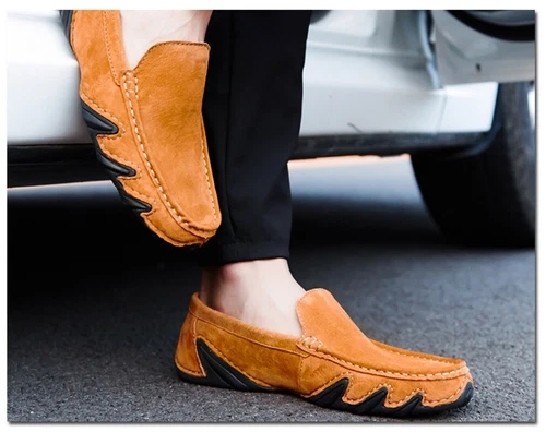 Herren Freizeitschuhe Bequem Halbschuhe Mokassins Slipper Mode Fahrschuhe - Bild 14 von 28