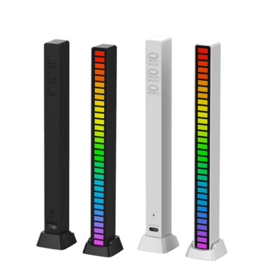 RGB Activated Music Rhythm Lamp Bar Sound Control LED Ambient USB Light Strips