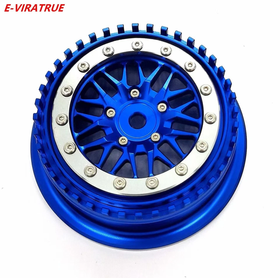 E-VIRATRUE 2.2/3.0''Aluminum Wheel For Losi RZR Rey/Baja Rey/Lasernut 1/10  1pcs - Image 2 of 4