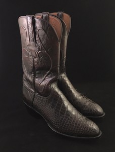 lucchese alligator roper boots
