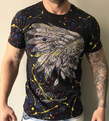 Neu T-Shirt Herren Philipp Plein Indian SALE | eBay
