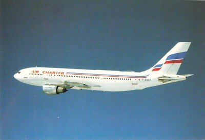 Postcard Airline AIR CHARTER F-BVGT Airbus A-300 558 CC9.