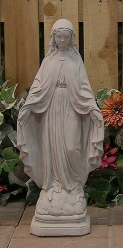 8002 Mary Mother of Grace 17 Zoll Latex Fiberglas Produktion Form Beton Putz - Bild 2 von 7