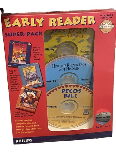 Phillip Early Reader Super Pack CD-ROM SEALED Kid Educational Learn at Home - Picture 5 of 6