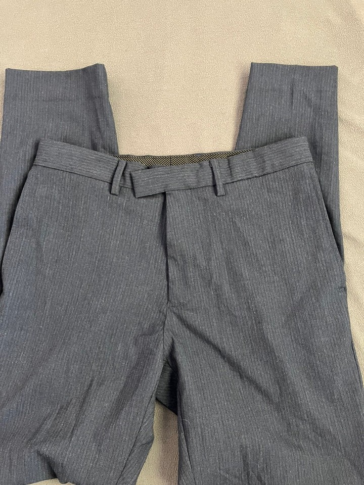 Banana Republic Dress Pants Men 28x32 Blue Slim Fit Pants Fits 28x32 eBay