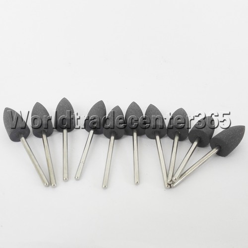 10 PIEZAS Laboratorio Dental Pulidores de Goma de SILICONA Bolsas de Pulido de Diamantes Vástago de 2,35 mm - Imagen 25 de 27