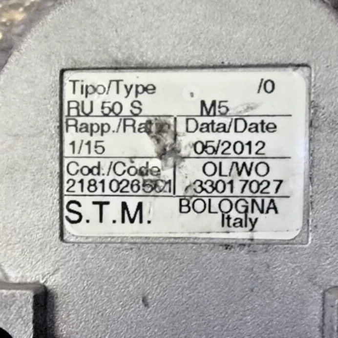 ru 50 s m5 STM Gear Reducer - Image 4 of 4