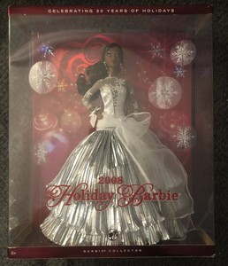 2008 holiday barbie 20th anniversary