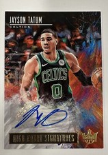 Jayson Tatum High Court Signatures 2018-2019 card /49 Court Kings