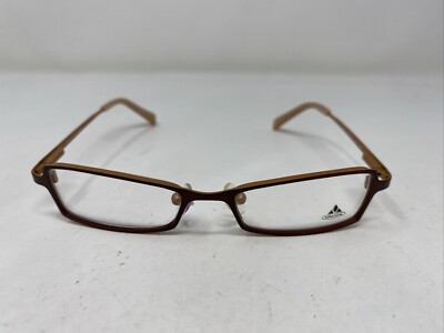VAUDE Germany VD28 DRIFT 53 43-15 Coffee Brown Full Rim Eyeglasses Frame K117