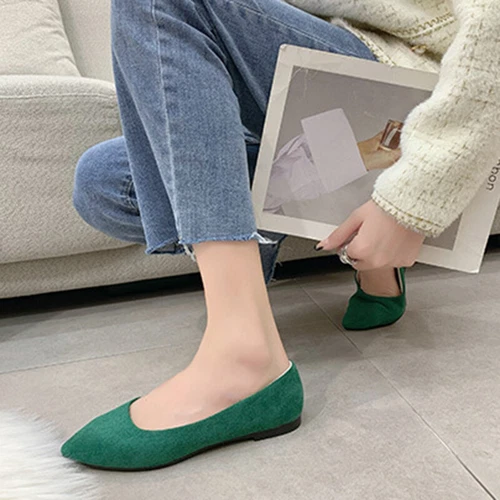 Women Flats Slip On Loafers Walking Women's Comfort Fashion Casual Shoes - Bild 61 von 87