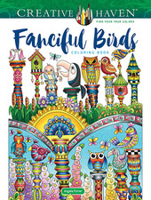 Image of Creative Haven Fanciful Birds Coloring Book