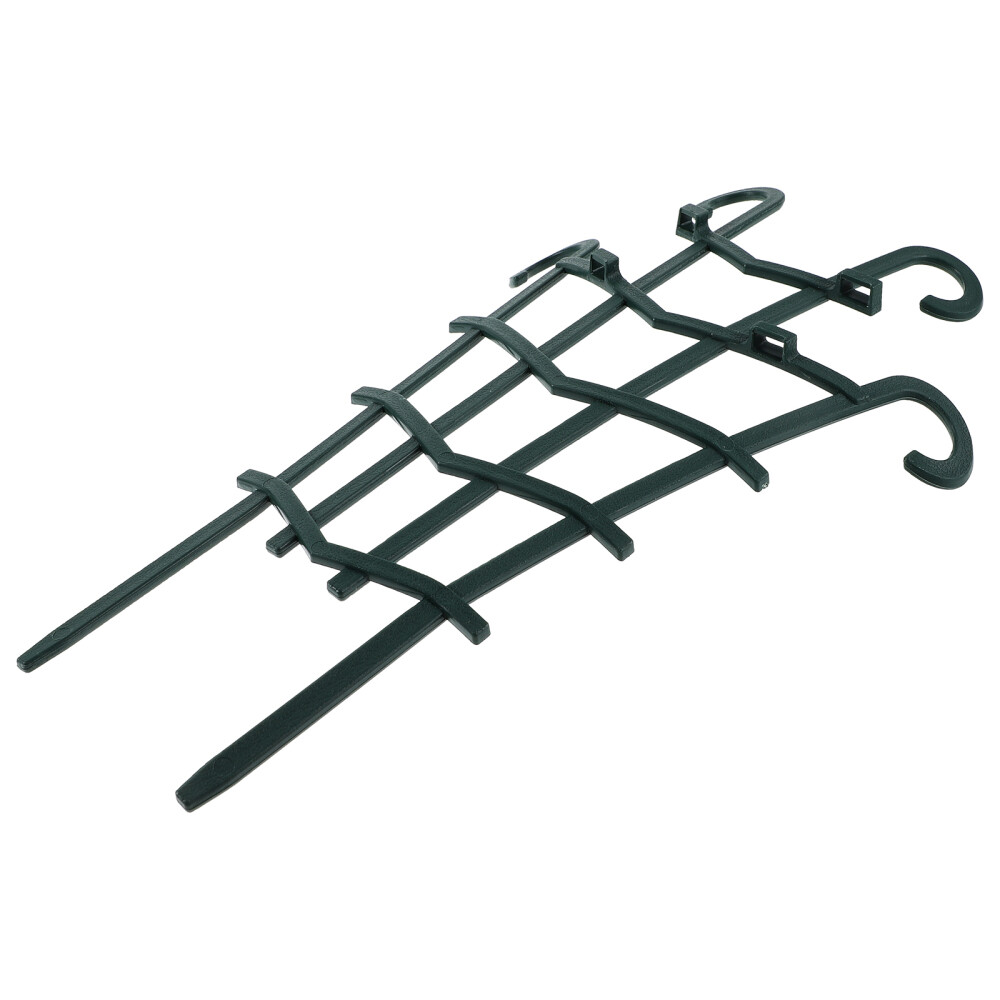 Enrejado de frambuesa para plantas en maceta - Soporte de escalada apilable de 4 piezas