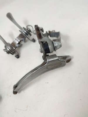 Groupe Huret ALLVIT Dérailleur AR + AV + Manettes - Vélo Course Vintage 1960