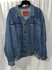 Vintage Riviera Hotel and Casino Denim Jean Jacket Las Vegas Men's XL