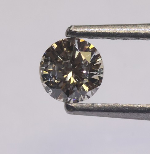 GIA loose certified .34ct K I2 faint brown loose Brilliant round diamond estate - Picture 4 of 7