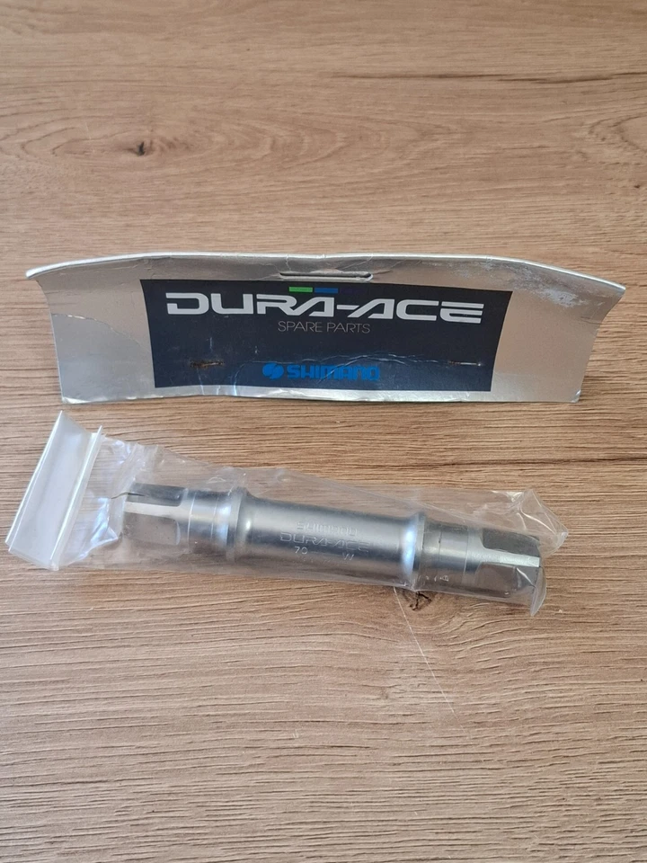 Retro Parts NIB NOS Shimano Dura Ace Spindle 113mm/70mm for Bottom Bracket - Image 3 of 4
