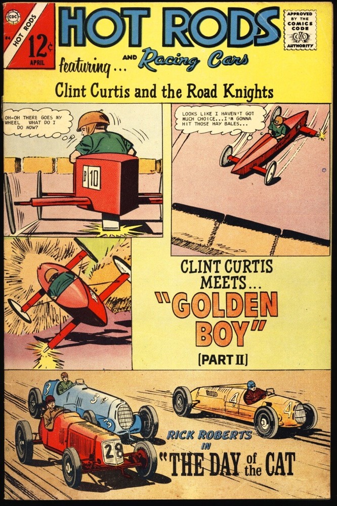 HOT RODS AND RACING CARS #84 1967 FN+ 