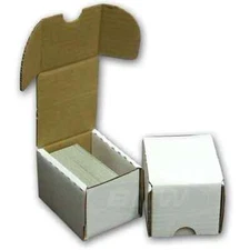 50 BCW 100 COUNT CARDBOARD STORAGE BOX Trading Sports Card Holder Case Baseball