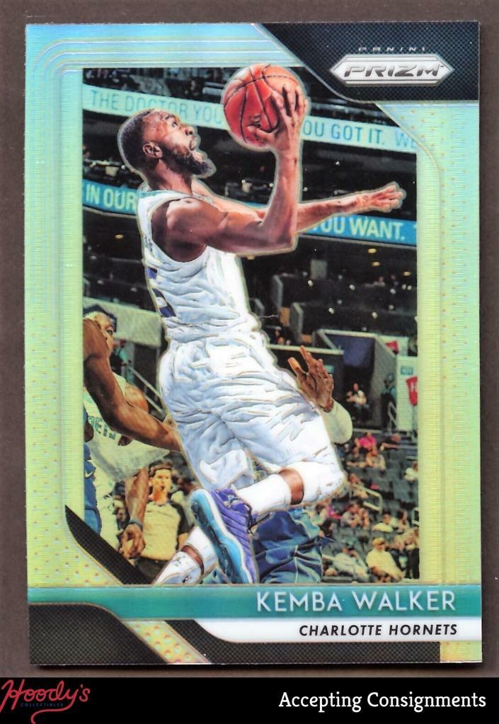 2018-19 Panini Prizm Prizms Silver #298 Kemba Walker HORNETS