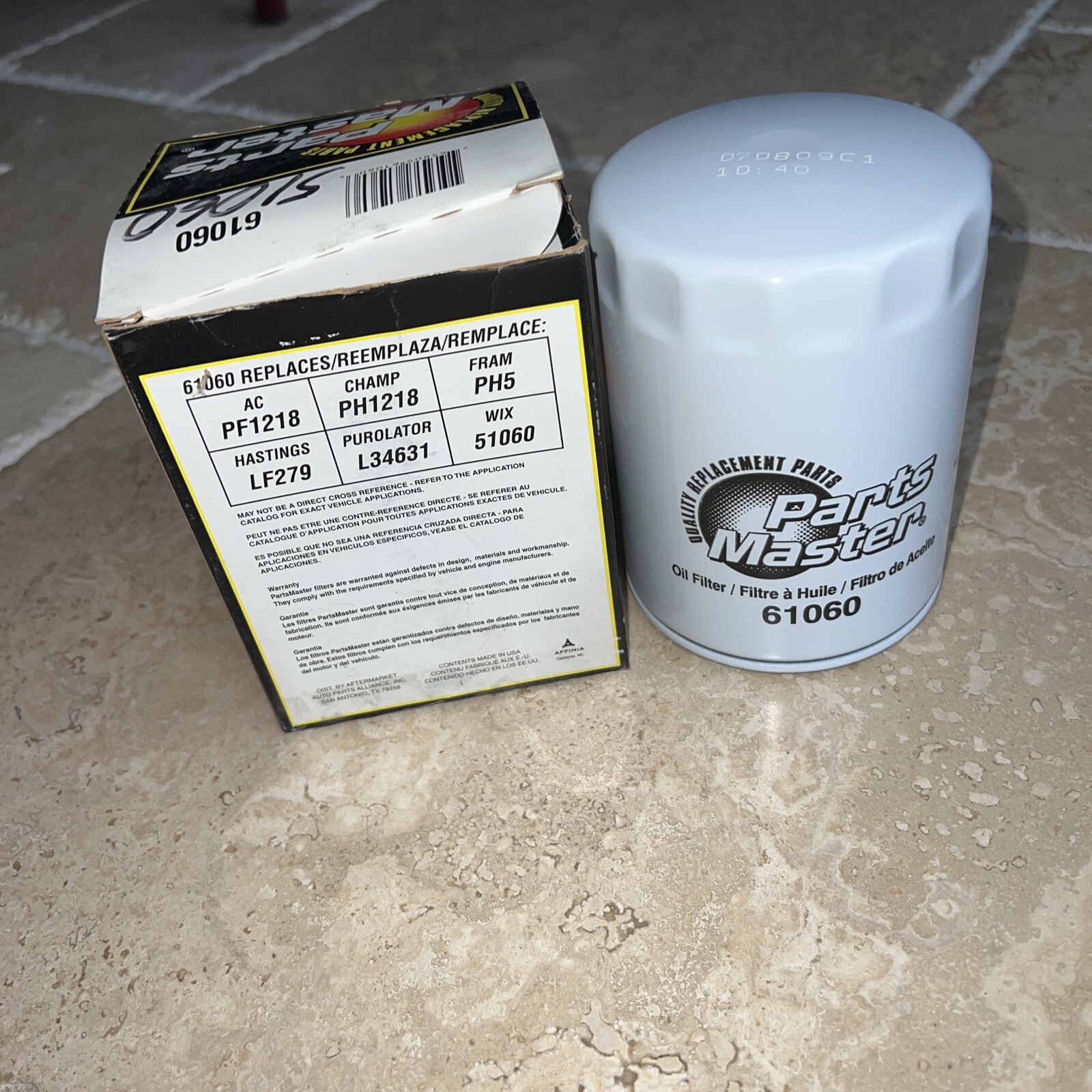 Engine Oil Filter Parts Master 61060 for sale online eBay