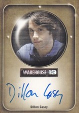 Warehouse 13 Season 2 Autograph Card Dillion Casey as Cody Thomas