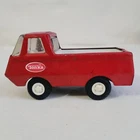 Vintage Tonka Pressed Steel Red Econoline Pickup Made in USA