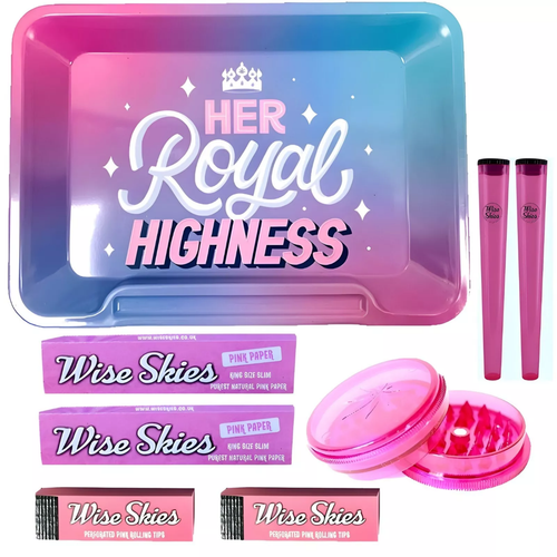 Rolling Tray Gift Sets Small Medium Trays Rolling Papers Tips Bundle Gift Kit - Picture 45 of 53