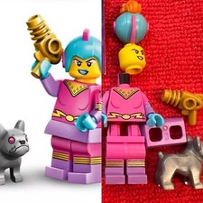    NEW LEGO CMF Series 26 MiniFig Retro Space Heroine 71046-4 NEVER ASSEMBLED