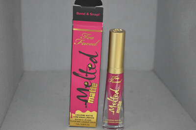 #ad Too Faced Melted Matte Liquified Lipstick Bend amp; Snap .23oz New Boxed $21.99