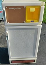 Vintage Little Tikes Tykes Play Kitchen Refrigerator with Shelves Child Size