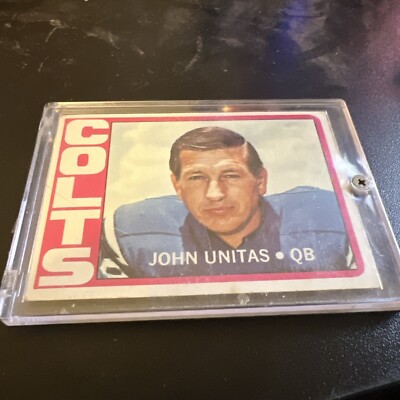 1972 Topps - #165 Johnny Unitas