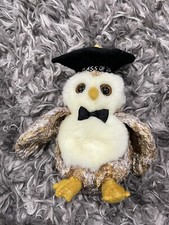 TY BEANIE BABY SMARTER the OWL "CLASS OF 2002"  - RETIRED