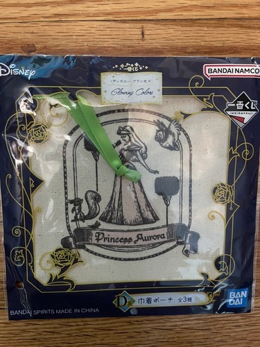 Disney Principessa Ichiban Kuji Colori Luminosi Premio D Sacchetto con Coulisse Set 3 Nuovo - Foto 5 di 5