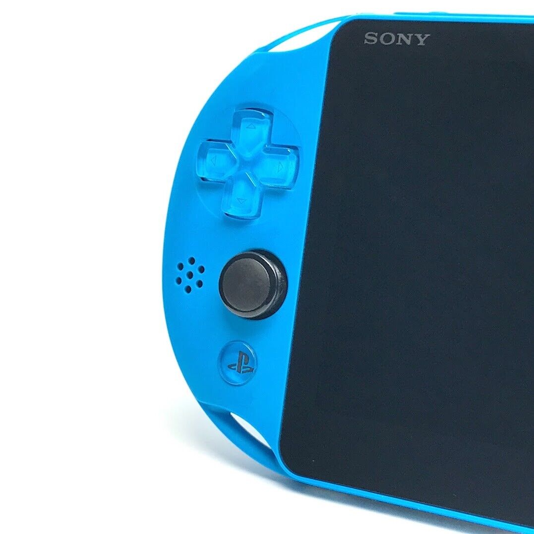 SONY PS Vita PCH-2000 Slim Aqua Blue Wi-Fi LCD w/ Charger SONY PS Vita PCH-2000 Slim Aqua Blue Wi-Fi LCD w/ Charger