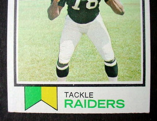 1973 Topps ART SHELL #77 RC ROOKIE Football Card Oakland RAIDERS NFL HOF - Picture 4 of 10