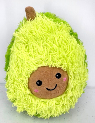 Avocado Alligator Pear Food Inspired Green Shaggy Stuffed Plush Soft Toy