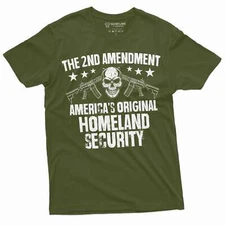 constitution T-shirt 2nd amendment America's original homeland shirt