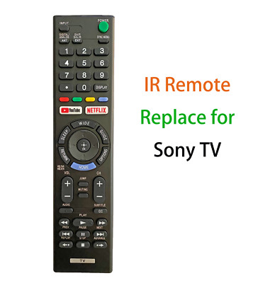 IR Remote Replace for Sony TV XBR-75X950H XBR-65X950H XBR-55X950H