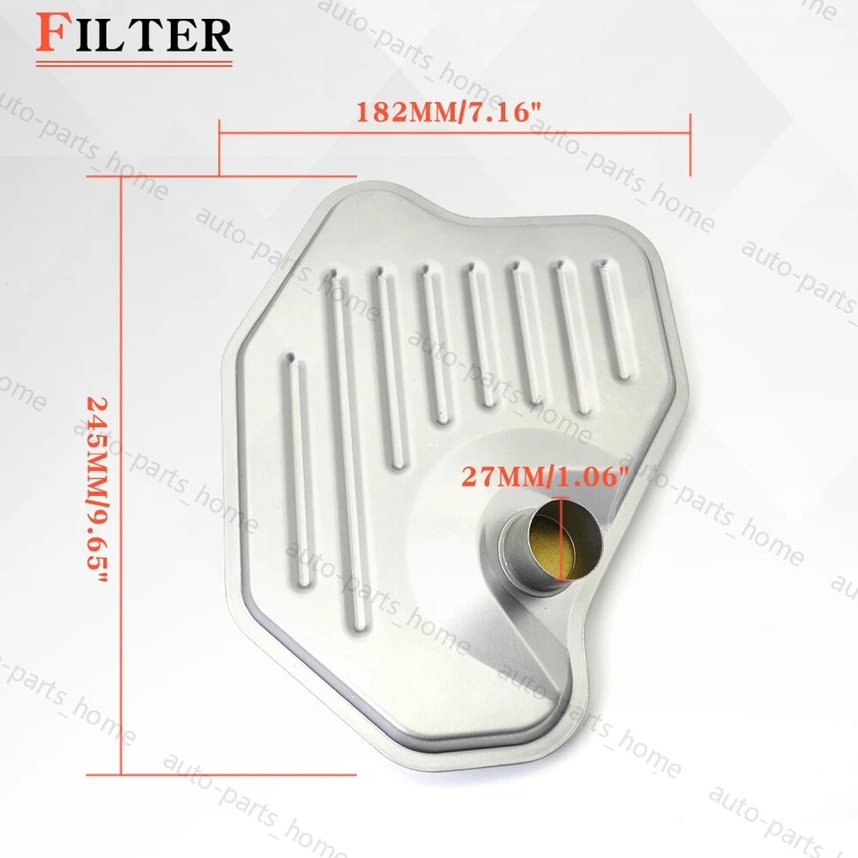 Kit de filtro de transmisión automática compatible con Ford Lincoln Mercury FT105 con junta Foto 4 de 4