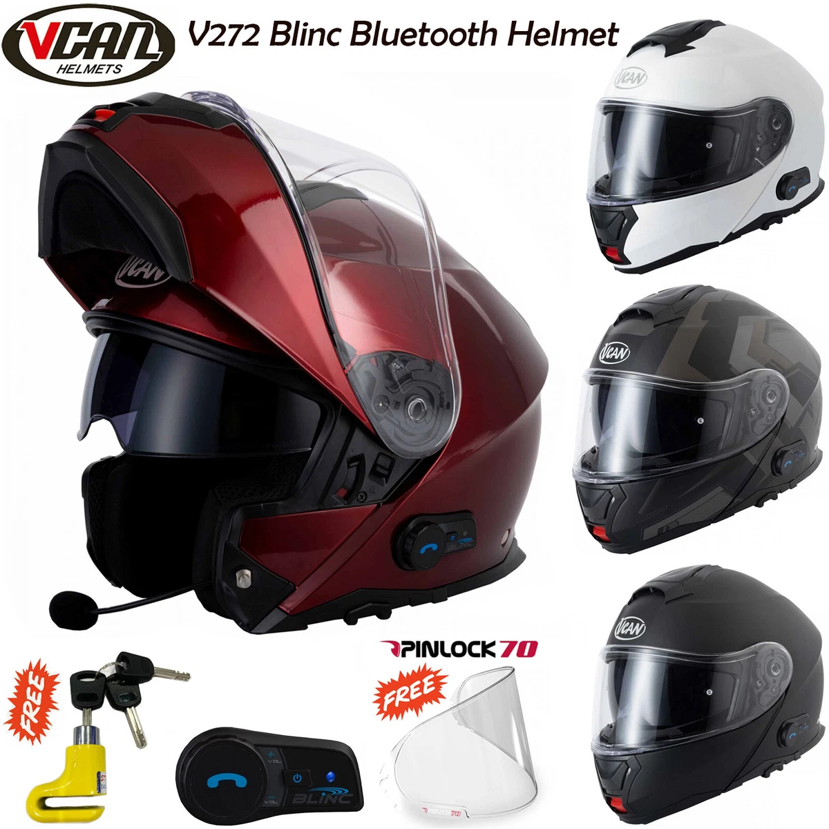 Blinc bluetooth helmet 2025