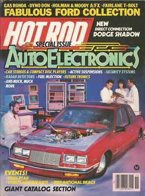 NOVEMBER 1986 HOT ROD MAGAZINE AUTOELECTRONICS FUEL INJECTION SUSPENSIONS FORD
