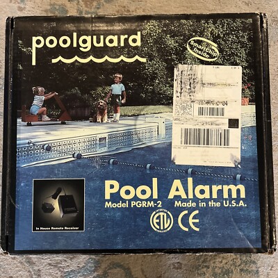 PoolGuard Pool Alarm Model PGRM-2 Made in USA~New Open Box 852669628978 ...